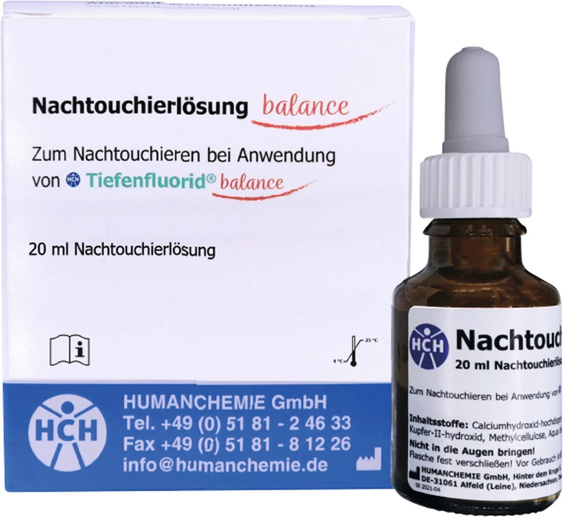 Flasche 20 ml Nachtouchierlösung Flasche 20 ml Nachtouchierlösung