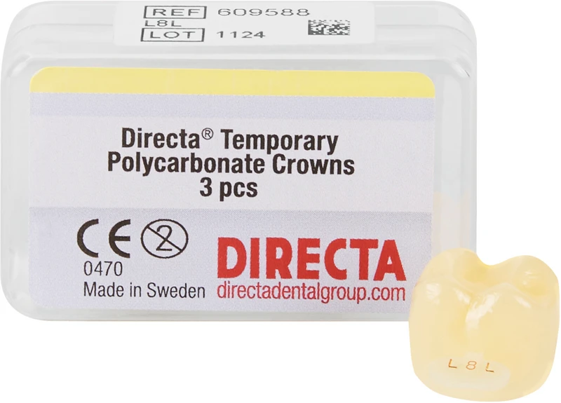 Packung 3 Stück L8L translucent, für Molar Packung 3 Stück L8L translucent, für Molar