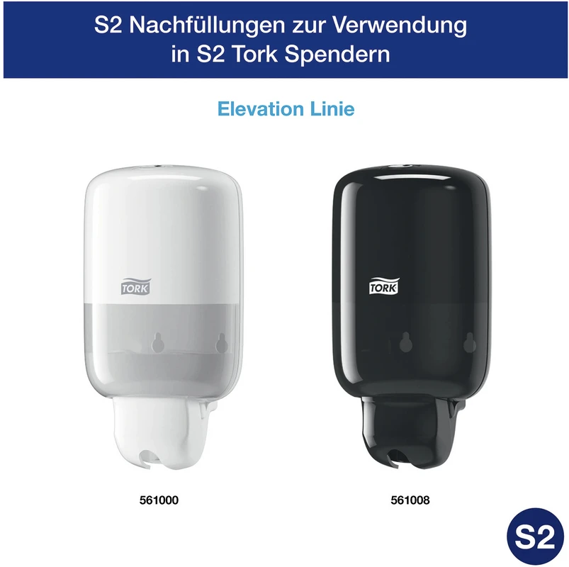 Karton 8 x 475 ml Kartusche, für S2 Flüssigseifensystem