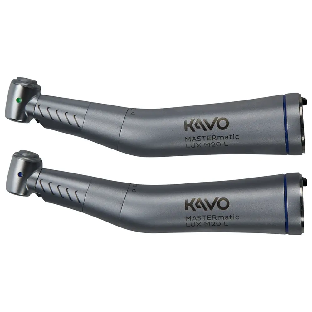 Duo-Pack 2 Winkelstück Unterteile M20L, 1:1, 2 Köpfe L67/L68 Duo-Pack 2 Winkelstück Unterteile M20L, 1:1, 2 Köpfe L67/L68