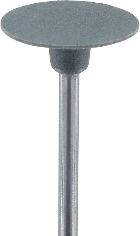 Packung 6 Stück grau mittel, Figur Linse