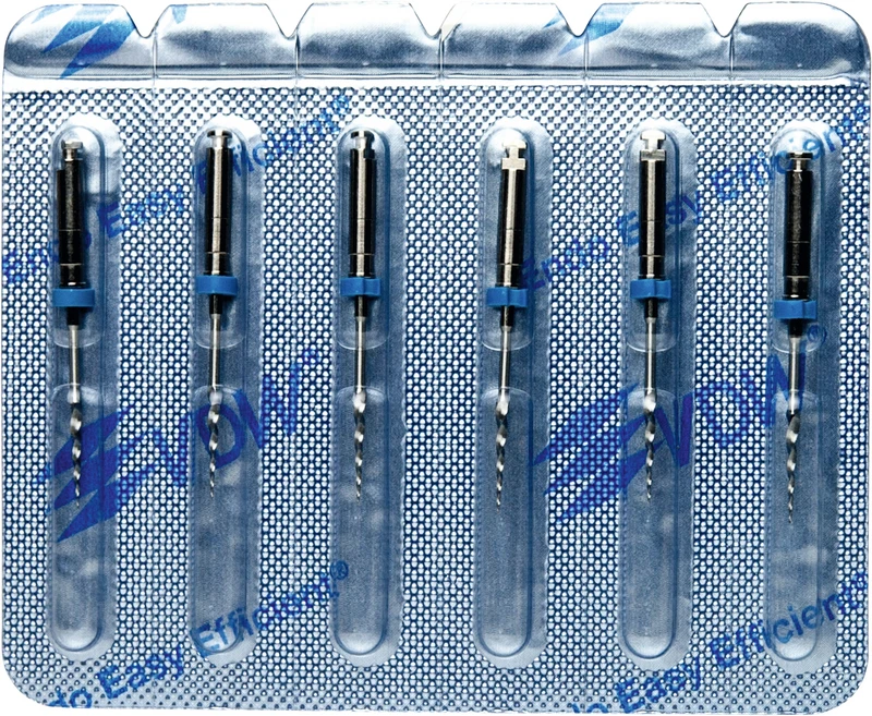 Packung 6 Intro Feilen 19 mm, Taper.11 ISO 022