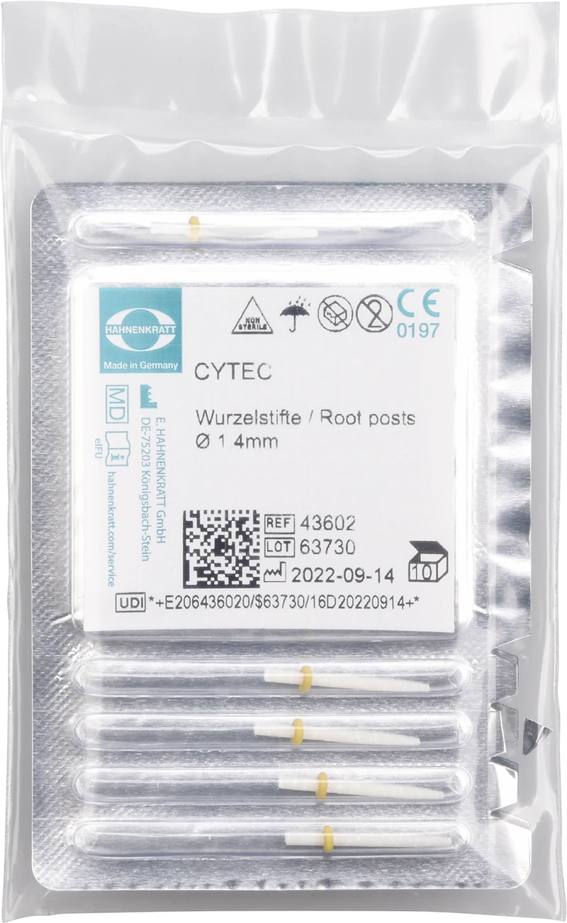 Nachfüllpackung 10 Stück gelb, Ø 1,4 mm