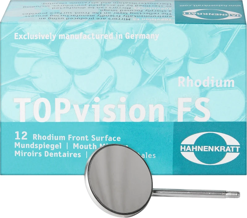87109 - TOPvision FS - Packung 12 Stück SS-Stiel 5 plan, Ø 24 mm