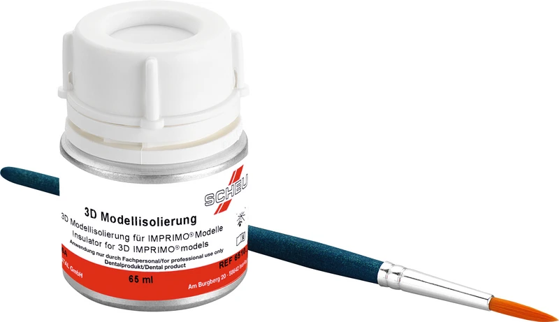 Packung 65 ml Flasche, Pinsel