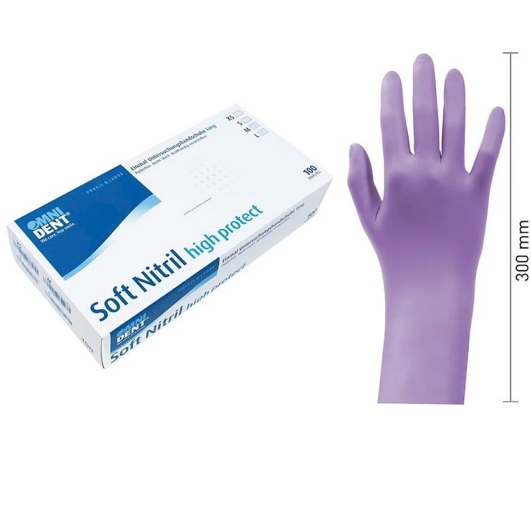 Packung 100 Stück puderfrei, violett, L