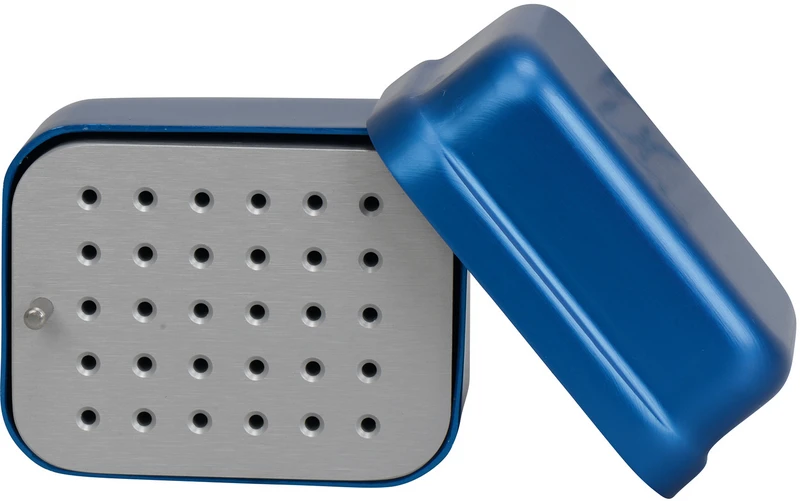 Stück blau