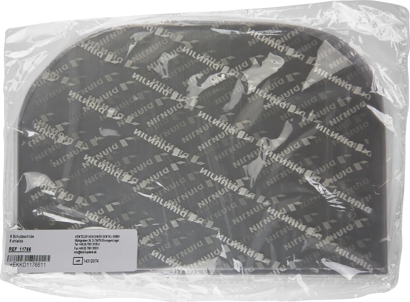 Packung 6 Schutzschilder