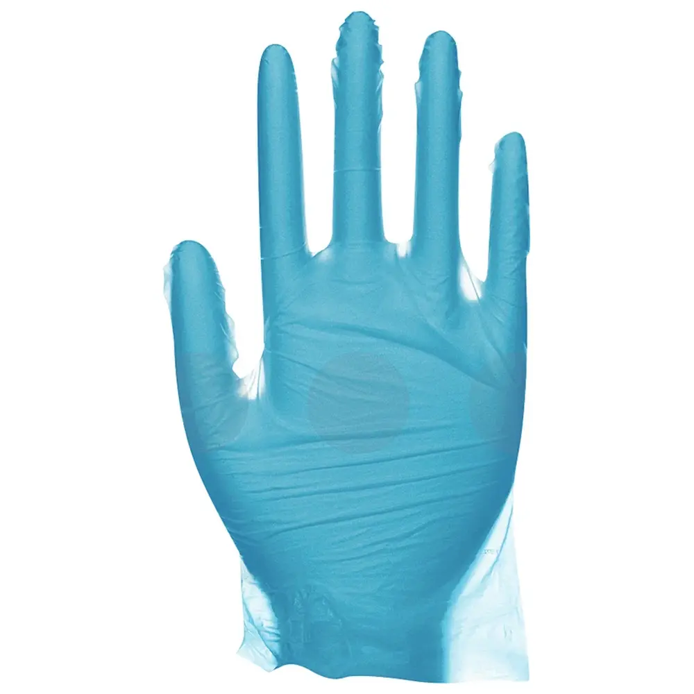 Packung 200 Stück puderfrei, blau, Größe XL