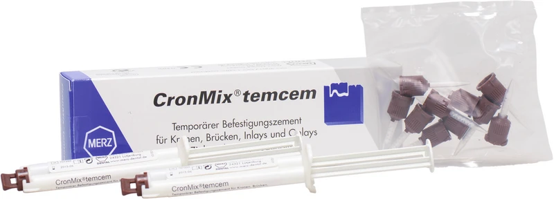 Packung 2 x 12 g Doppelkammerspritze, 10 Mischkanülen