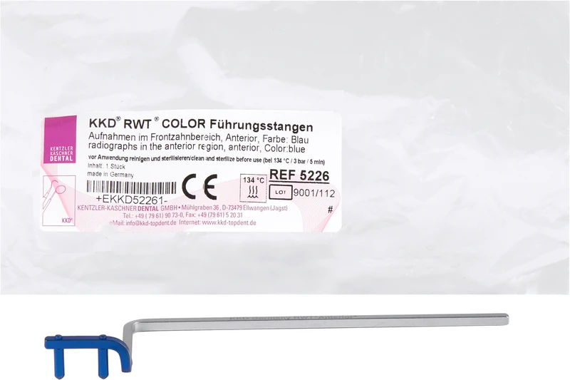 Stück blau, für Anterior