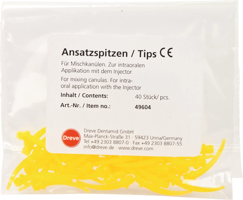 Packung 40 Stück gelb