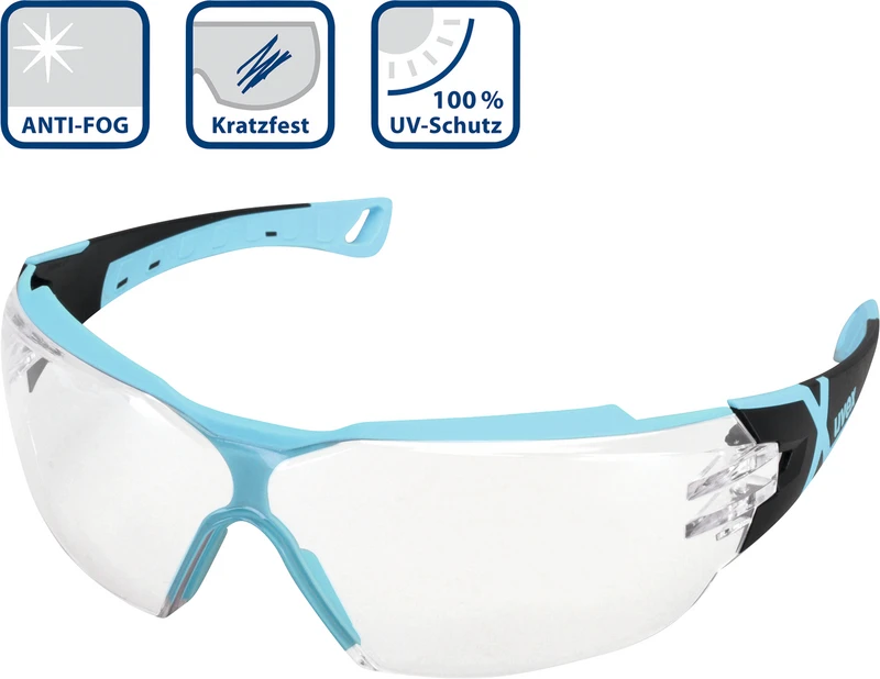 Stück blau