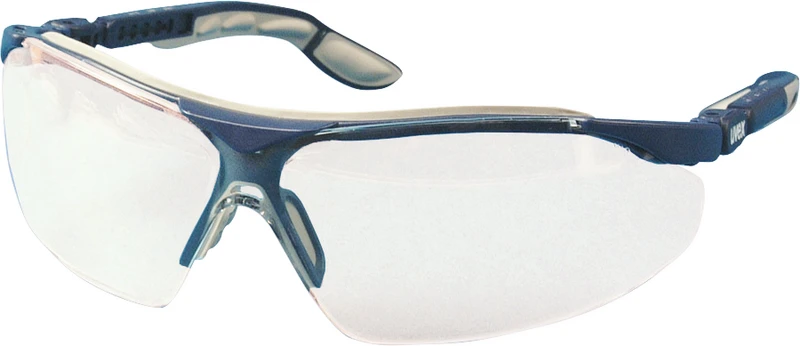 Stück Brille, Fassung blau/grau, Scheibe transparent