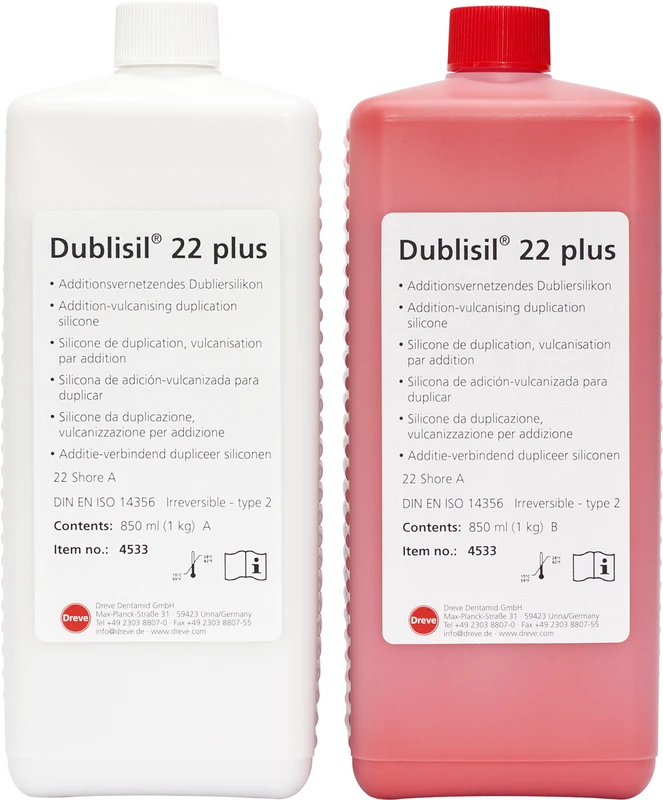 Packung 850 ml Flasche A, 850 ml Flasche B