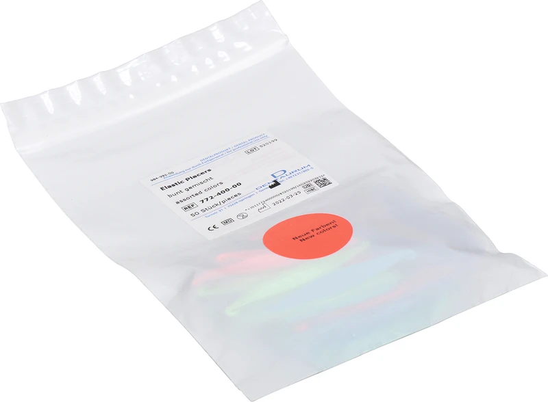 Packung 50 Stück bunt gemischt