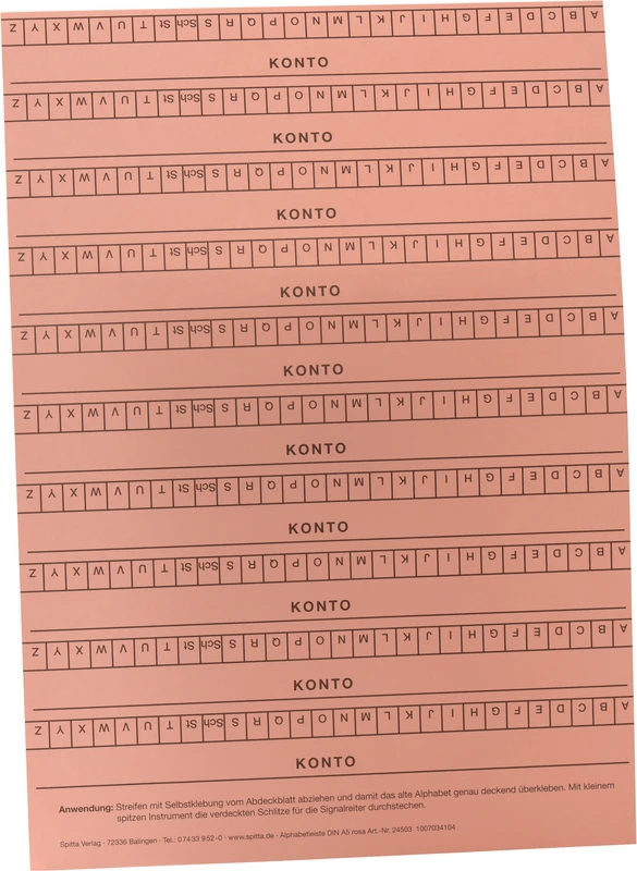 Packung 10 Stück rosa