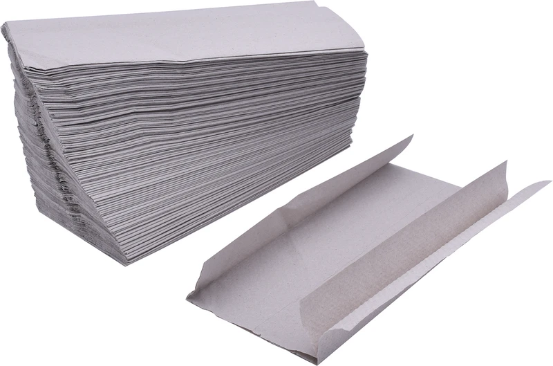 Packung 3.000 Stück 1-lagig, Naturgrau Packung 3.000 Stück 1-lagig, Naturgrau