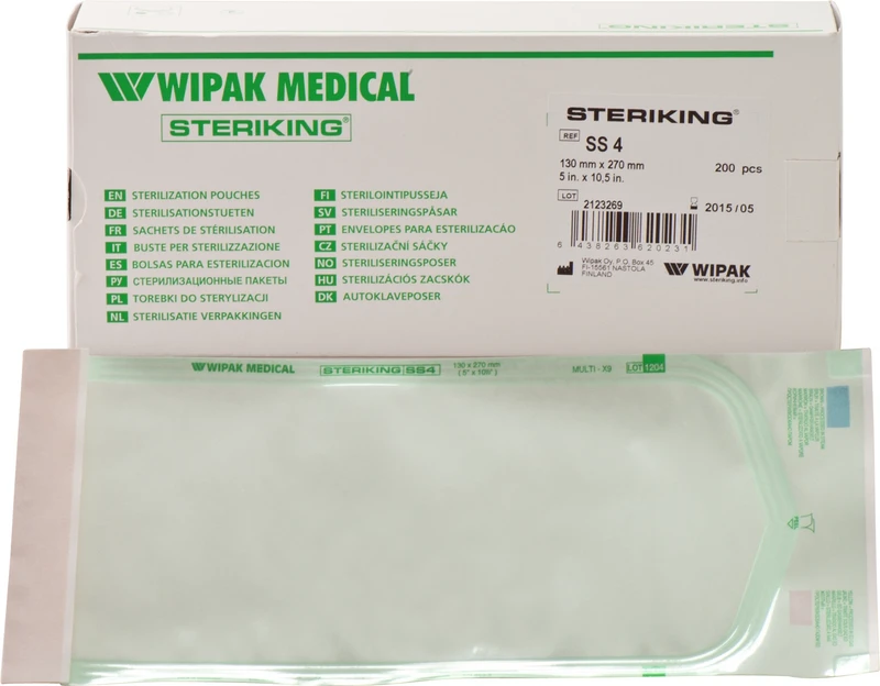 Packung 200 Stück 130 x 270 mm